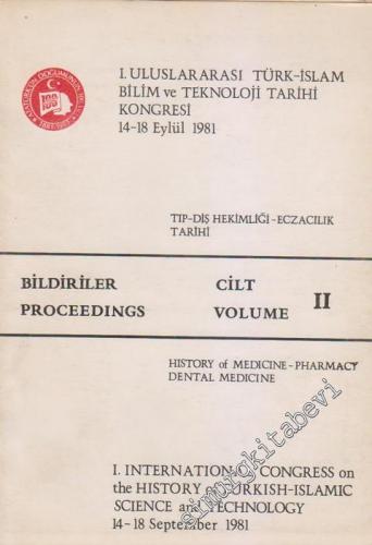 1. Uluslararası Türk - İslam Bilim ve Teknoloji Tarihi Kongresi / 14 -