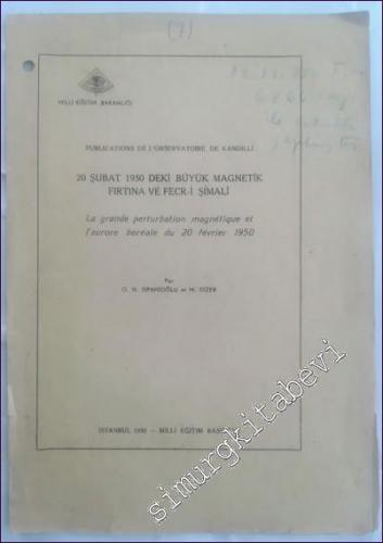 20 Şubat 1950'deki Büyük Magnetik Fırtına ve Fecr-i Şimali - 1950