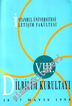 8. Dilbilim Kurultayı - 26 - 27 Mayıs 1994