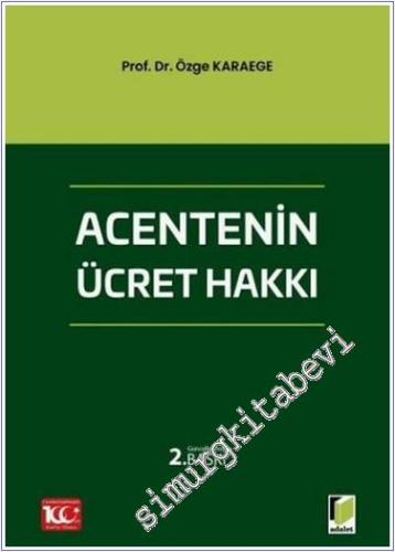 Acentenin Ücret Hakkı - 2024