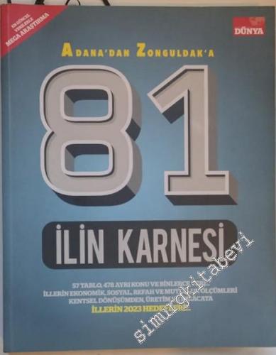 Adana'dan Zonguldak'a 84 İlin Karnesi