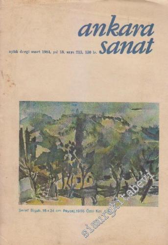 Ankara Sanat Aylık Plastik Sanatlar Dergisi - Sayı: 215 Yıl: 18 Mart