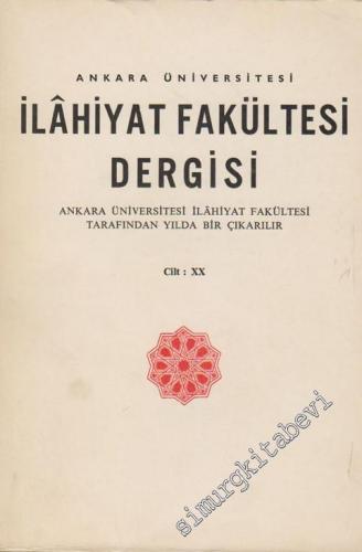 Ankara Üniversitesi İlahiyat Fakültesi Dergisi - Cilt: 20