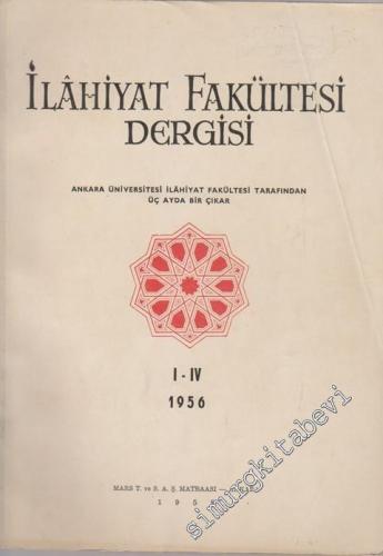 Ankara Üniversitesi İlahiyat Fakültesi Dergisi - Cilt: 5, Sayı: 1 - 4,