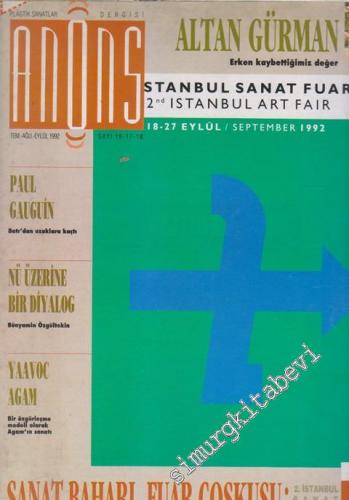 Anons Plastik Sanatlar Dergisi - Dosya: Sanat Baharı, Fuar Coşkusu: 2.