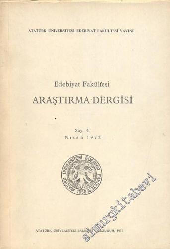 Atatürk Üniversitesi Fen Edebiyat Fakültesi Edebiyat Bilimleri Araştır