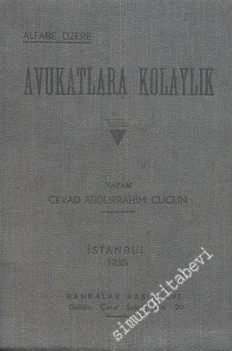 Avukatlara Kolaylık: Alfabe Üzre