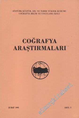 Coğrafya Araştırmaları Dergisi - Sayı: 3 Şubat