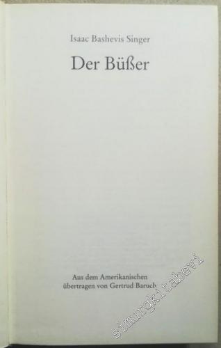 Der Büßer ( Büsser )