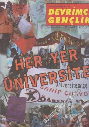 Devrimci Gençlik Aylık Siyasi Dergi - Sayı: 15 Haziran