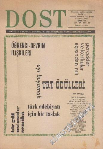 Dost Fikir ve Sanat Dergisi : Öğrenci ve Devrim - Sayı: 77 23 Mart