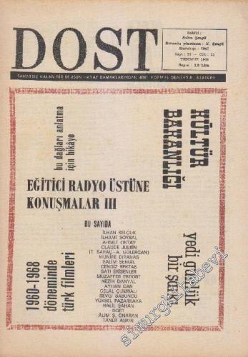 Dost Fikir ve Sanat Dergisi - Sayı: 57 22 Temmuz