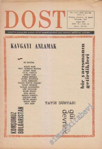 Dost Fikir ve Sanat Dergisi - Sayı: 78 23 Nisan