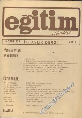 Eğitim Mücadelesi İki Aylık Dergi - 2, Haziran 1979