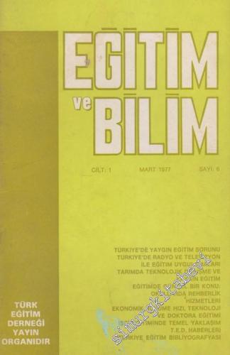 Eğitim ve Bilim - Sayı: 6 1 Mart