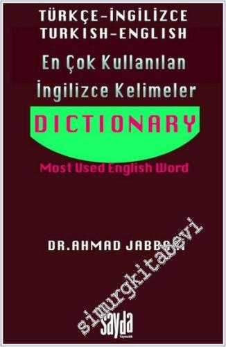 En Çok Kullanılan İngilizce Kelimeler Türkçe – İngilizce Turkish – Eng