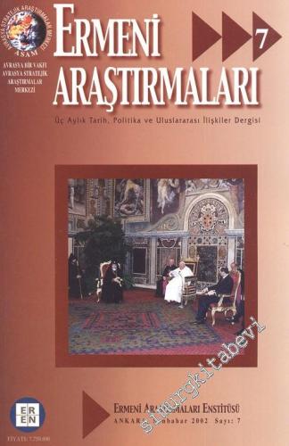 Ermeni Araştırmaları: Üç Aylık Tarih, Politika ve Uluslararası İlişkil