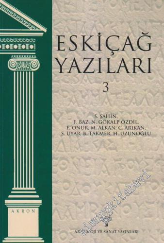 Eskiçağ Yazıları 3