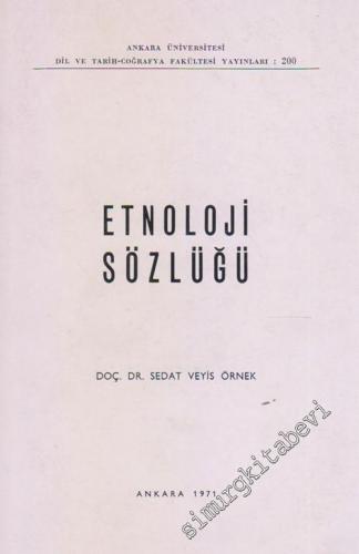 Etnoloji Sözlüğü