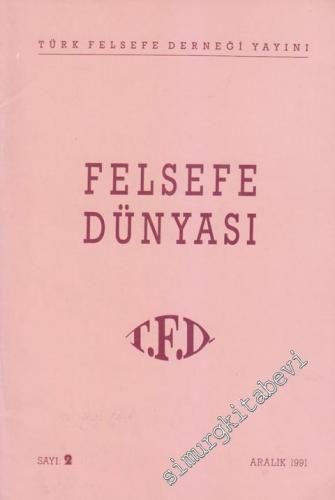 Felsefe Dünyası - 2 Aralık