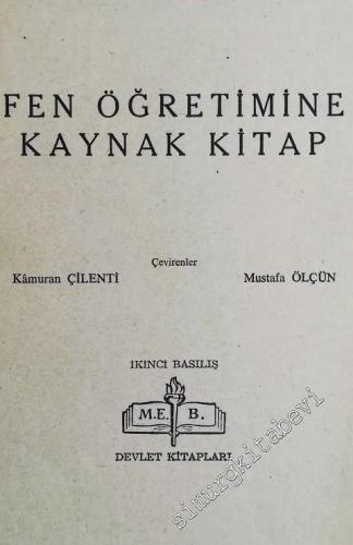 Fen Öğretimine Kaynak Kitap