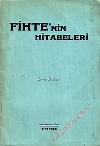 Fihte'nin Hitabeleri