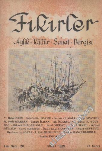 Fikirler Aylık Kültür ve Sanat Dergisi - Yeni Seri 20 Şubat