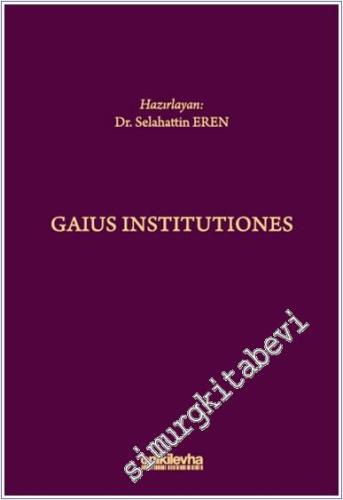 Gaius Institutiones - 2024