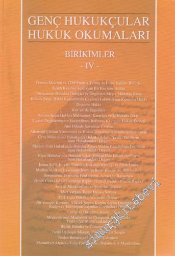 Genç Hukukçular Hukuk Okumaları: Birikimler 4