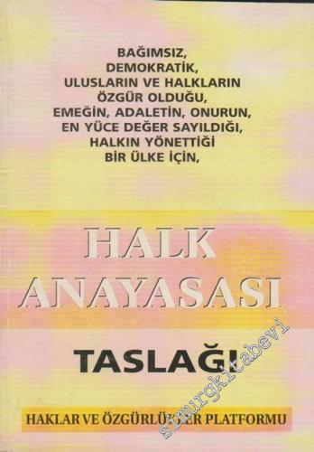 Halk Anayasası Taslağı (Bağımsız, demokratik ulusların ve halkların öz