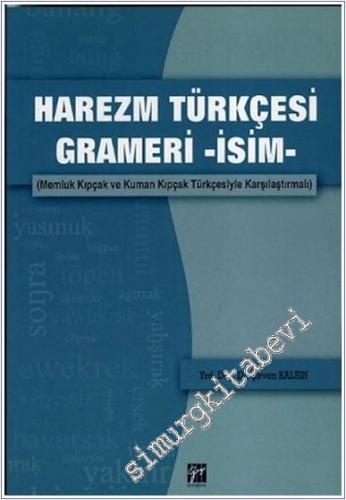 Harezm Türkçesi Grameri - İsim -