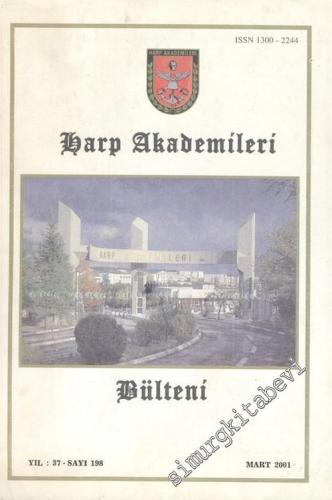 Harp Akademileri Bülteni - Mart 2001; Yıl: 37, Sayı: 198