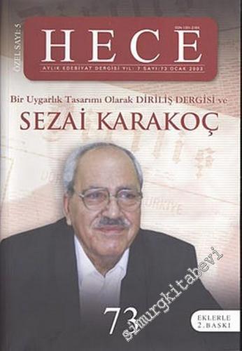 Hece Aylık Edebiyat Dergisi - Bir Uygarlık Tasarımı Olarak Diriliş Öze