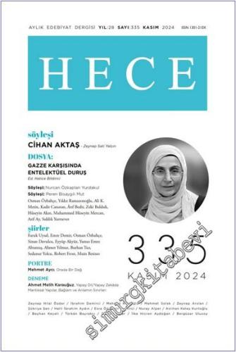 Hece Aylık Edebiyat Dergisi - Gazze Karşısında Entelektüel Duruş - Say