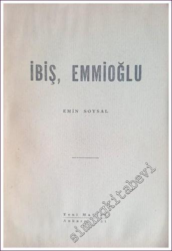 İbiş Emmioğlu - 1951