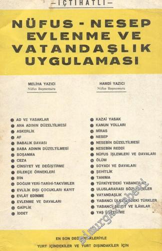 İçtihatlı Nüfus - Nesep Evlenme ve Vatandaşlık Uygulaması: En Son Deği