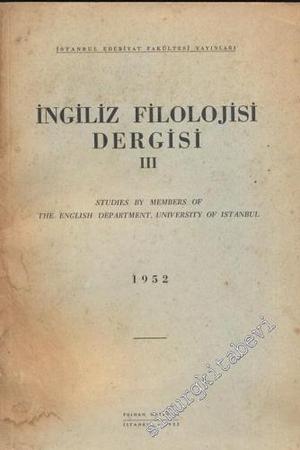 İngiliz Filolojisi Dergisi - 3