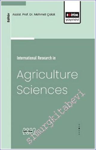 International Research in Agriculture Sciences - 2022