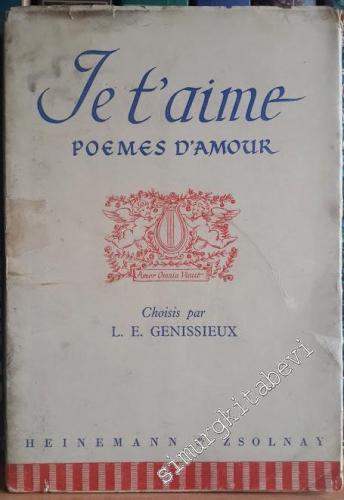 Je t'aime: Poemes d'Amour