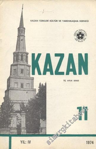 Kazan - Üç Aylık Dergi - Sayı: 11, Yıl: 1974