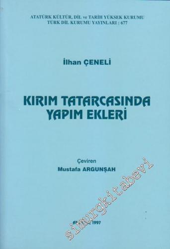 Kırım Tatarcasında Yapım Ekleri