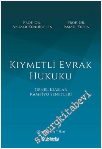 Kıymetli Evrak Hukuku - 2023