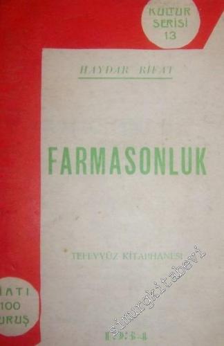 MASONİK: Farmasonluk