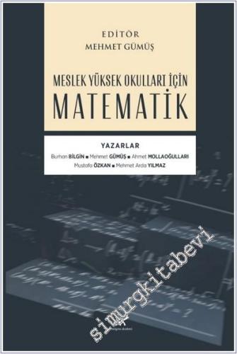 Meslek Yüksek Okulları İçin Matematik - 2024