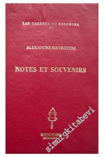 Notes et Souvenirs