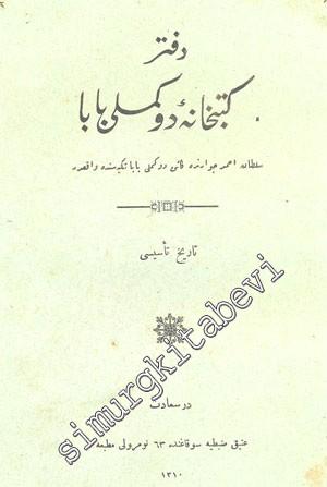 OSMANLICA: Defter - i Kütübhane - i Düğümlü Baba