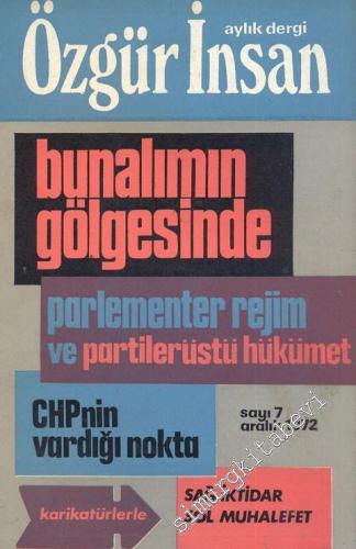 Özgür İnsan - Aylık Dergi - Sayı: 7, Aralık 1972