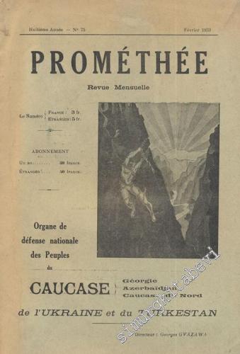 Prométhée - Organe de défense nationale des Peuples du Caucase de l'Uk