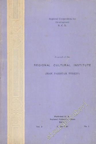 Regional Cultural Institute (Iran, Pakistan, Turkey) - No. 1 Vol, 2 Wi