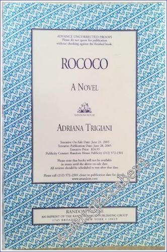 Rococo : A Novel (Advance Uncorrected Proofs) - 2005